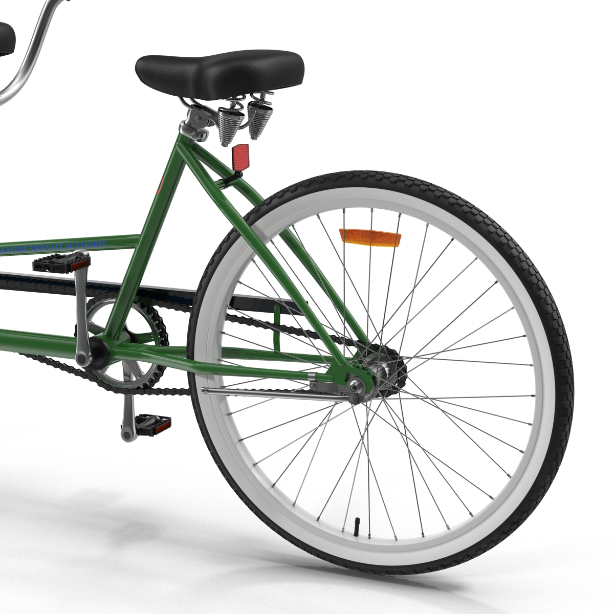 Retro Bicycle Built for Two 3D