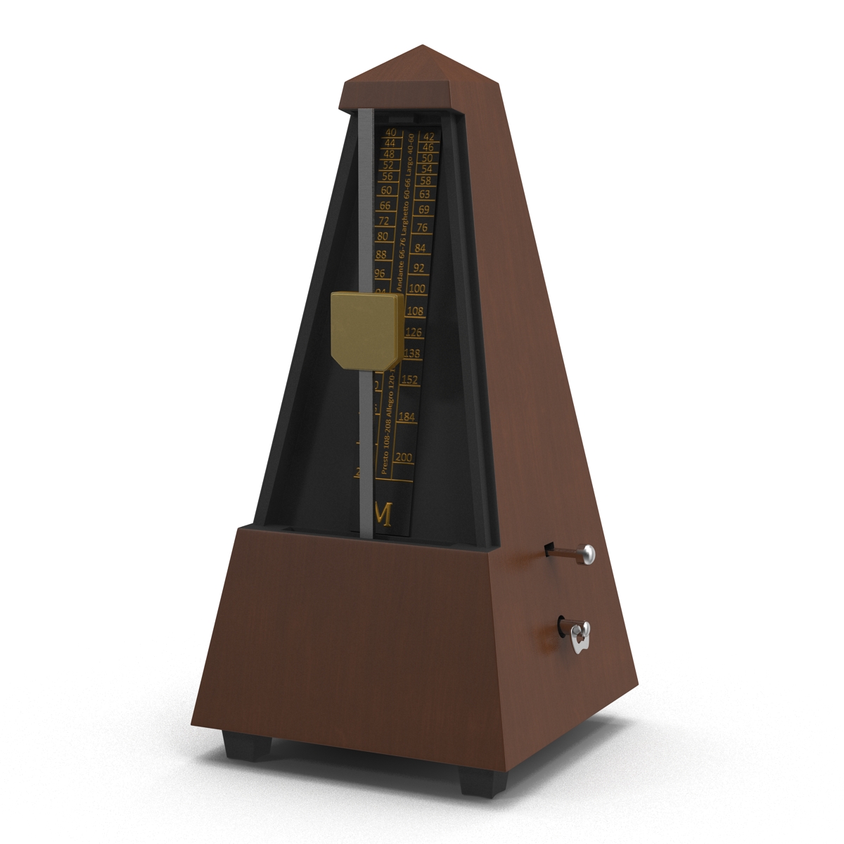 3D Manual Metronome 3 model