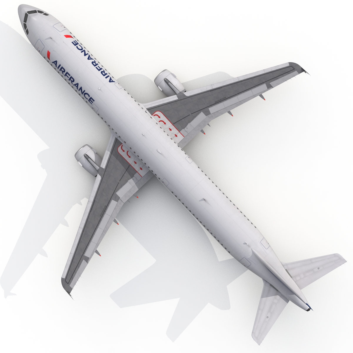 Airbus A321 Air France 3D