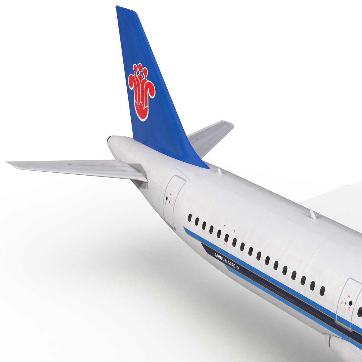 3D model Airbus A321 China Southern Airlines