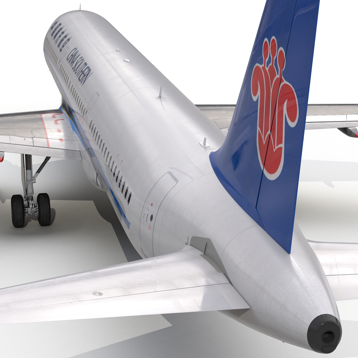 3D model Airbus A321 China Southern Airlines