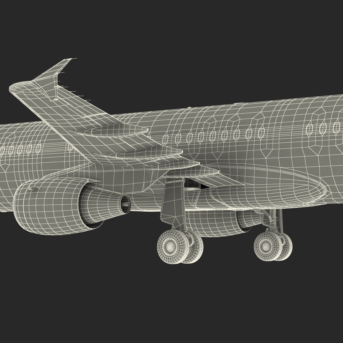 3D model Airbus A321 China Southern Airlines