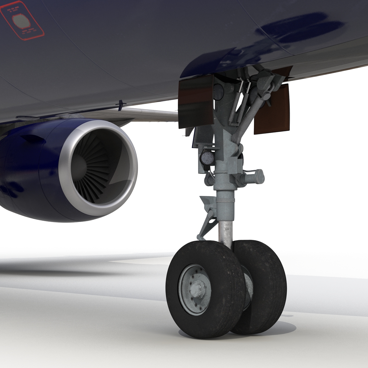 Airbus A321 British Airways 3D