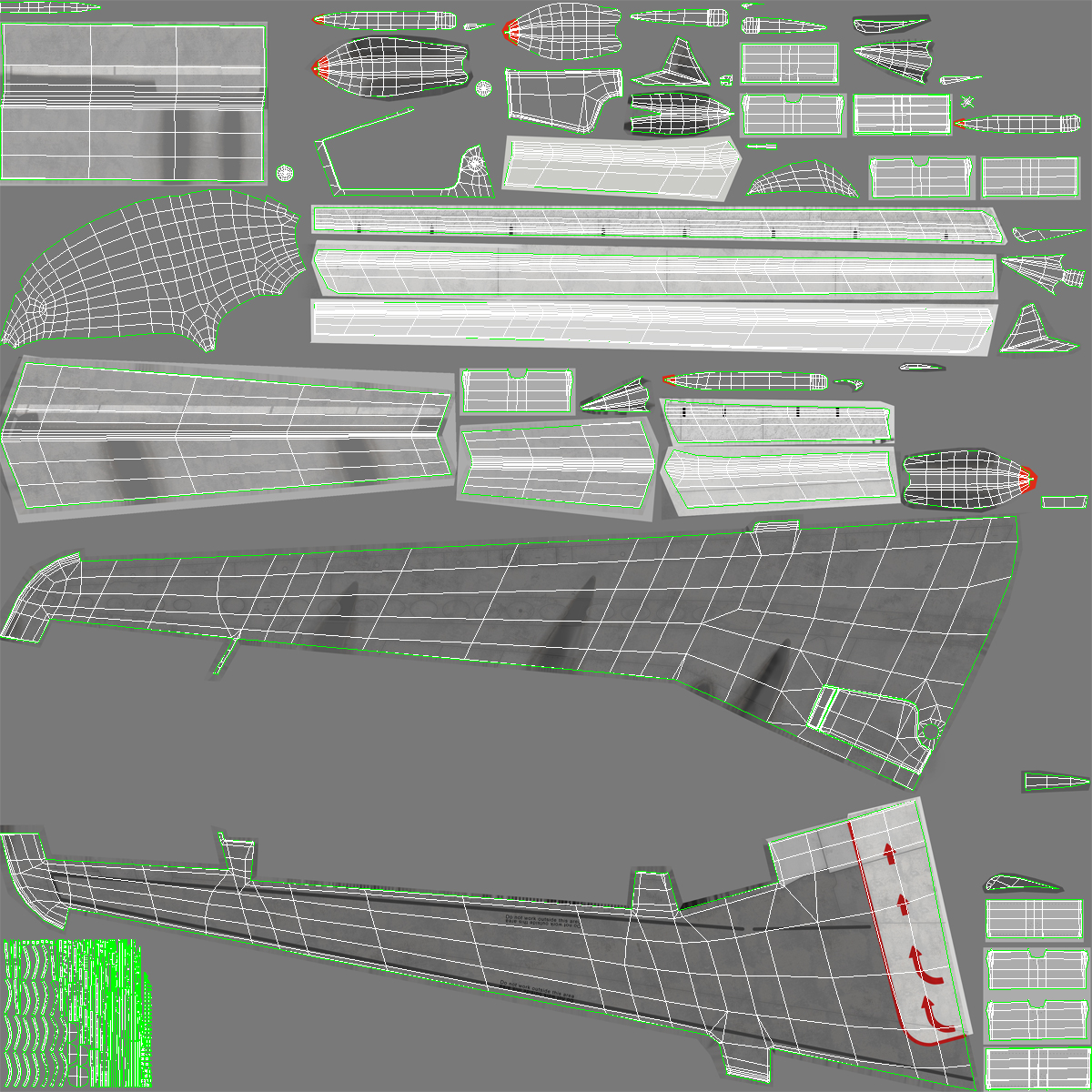 Airbus A321 British Airways 3D