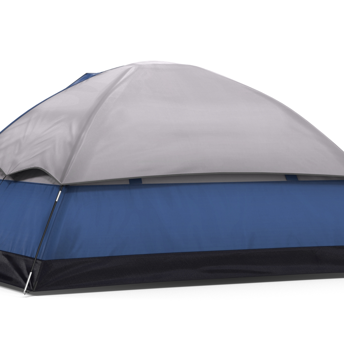 Camping Tent Blue 3D