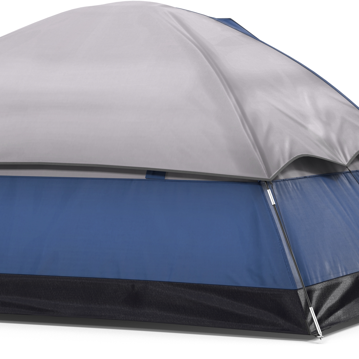 Camping Tent Blue 3D