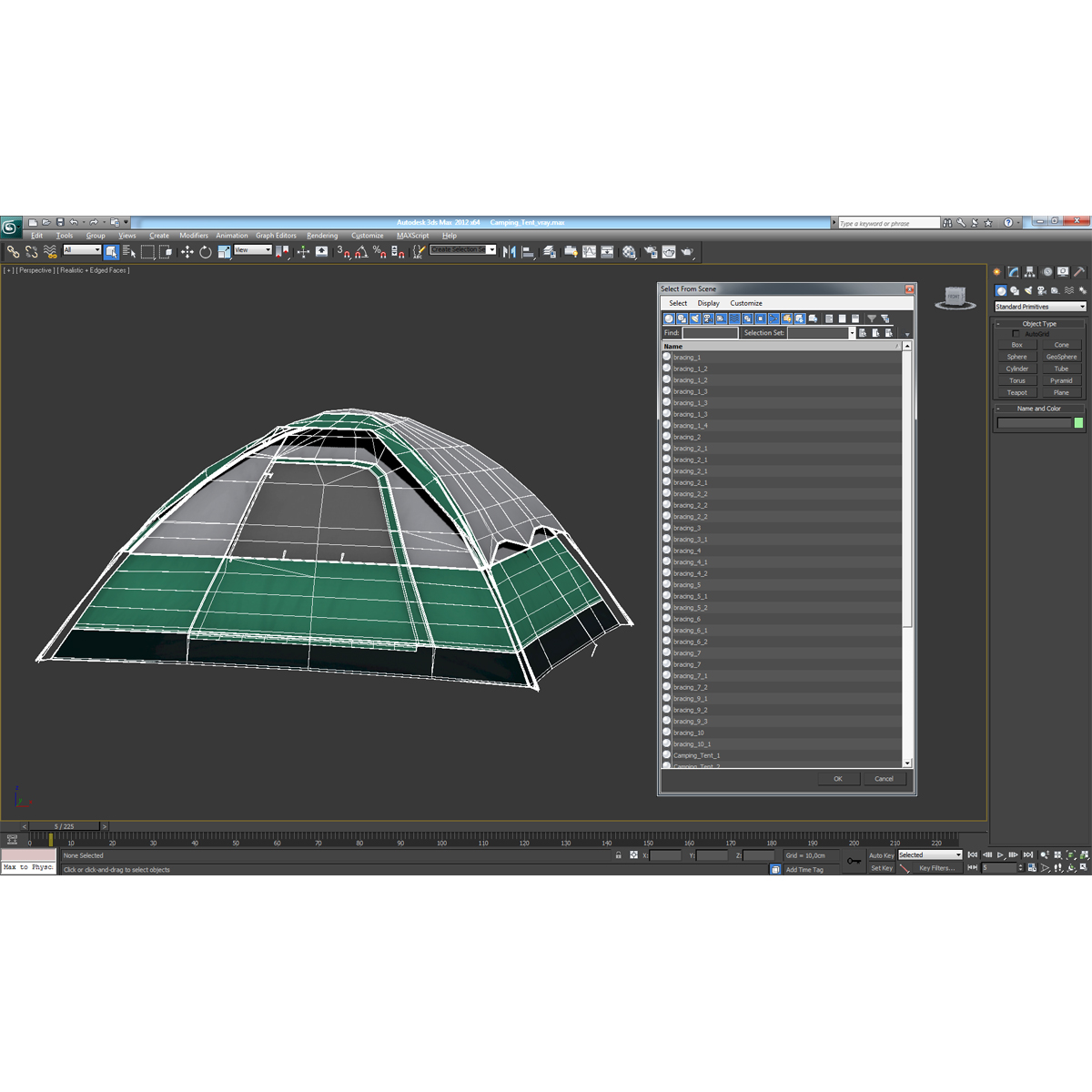 Camping Tent 3D