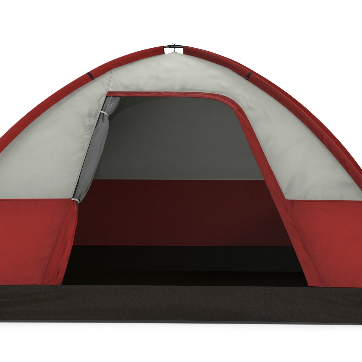 3D Dome Tent Red model