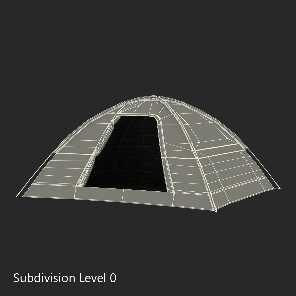 Dome Tent 3D model