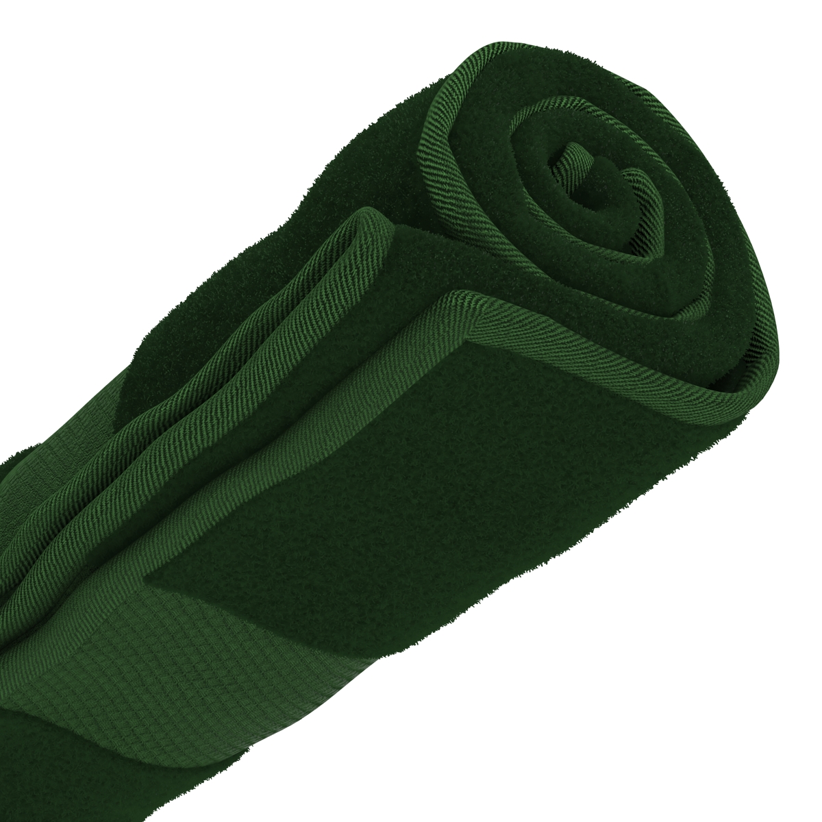 3D Rolled Towel Green model