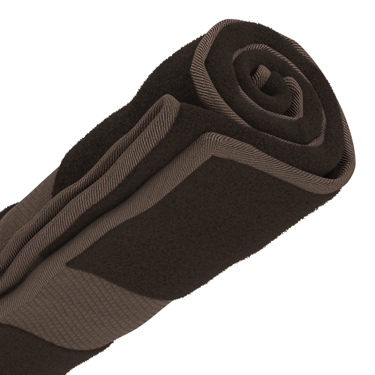 3D Rolled Towel Brown model