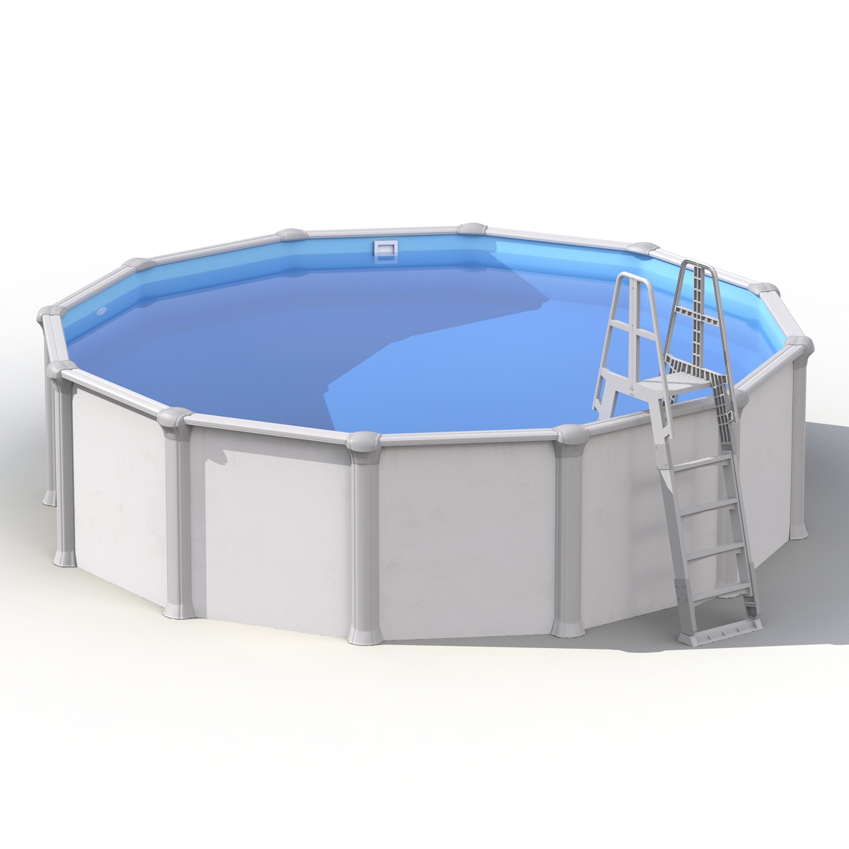 3D Above Ground Swimming Pool 2 model