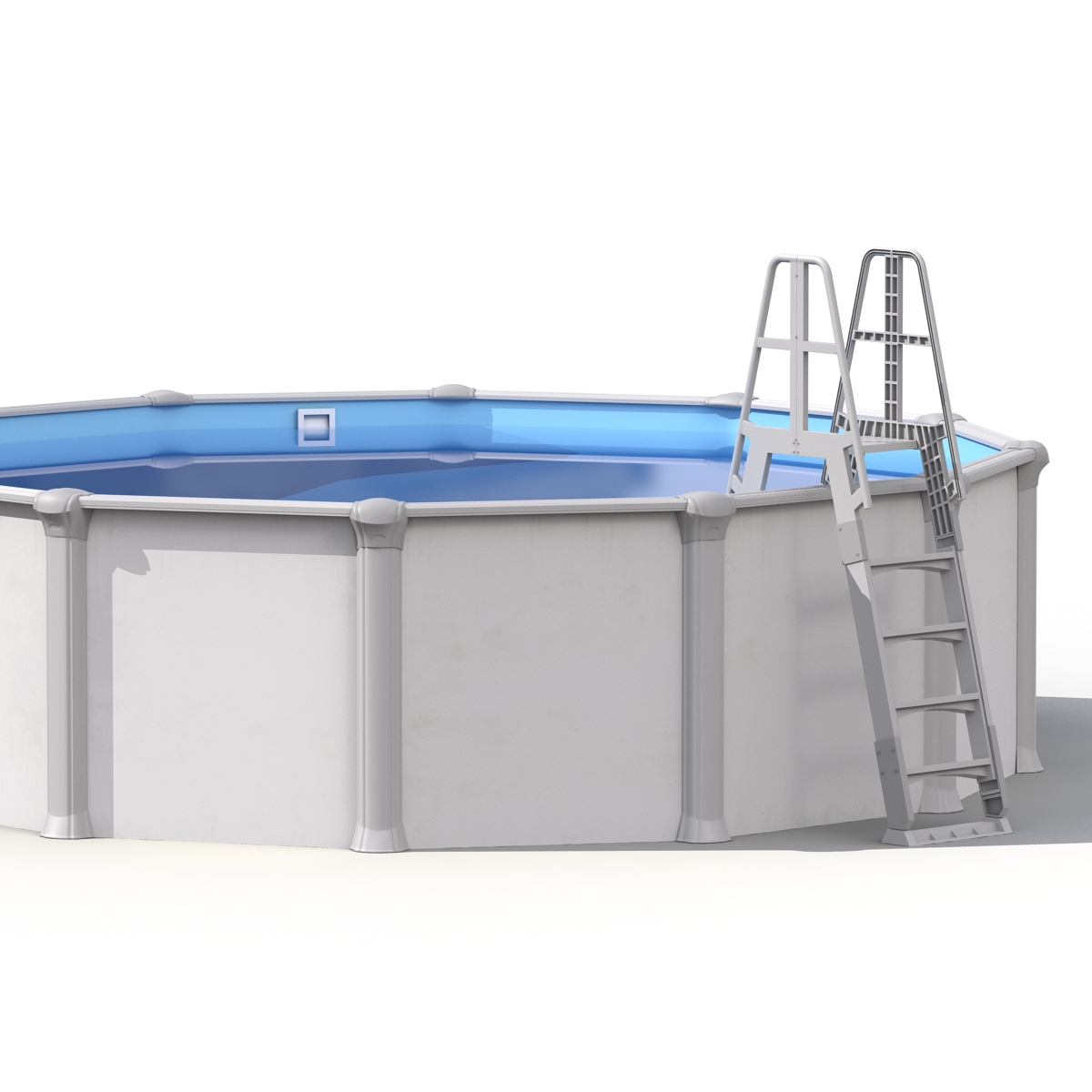 3D Above Ground Swimming Pool 2 model