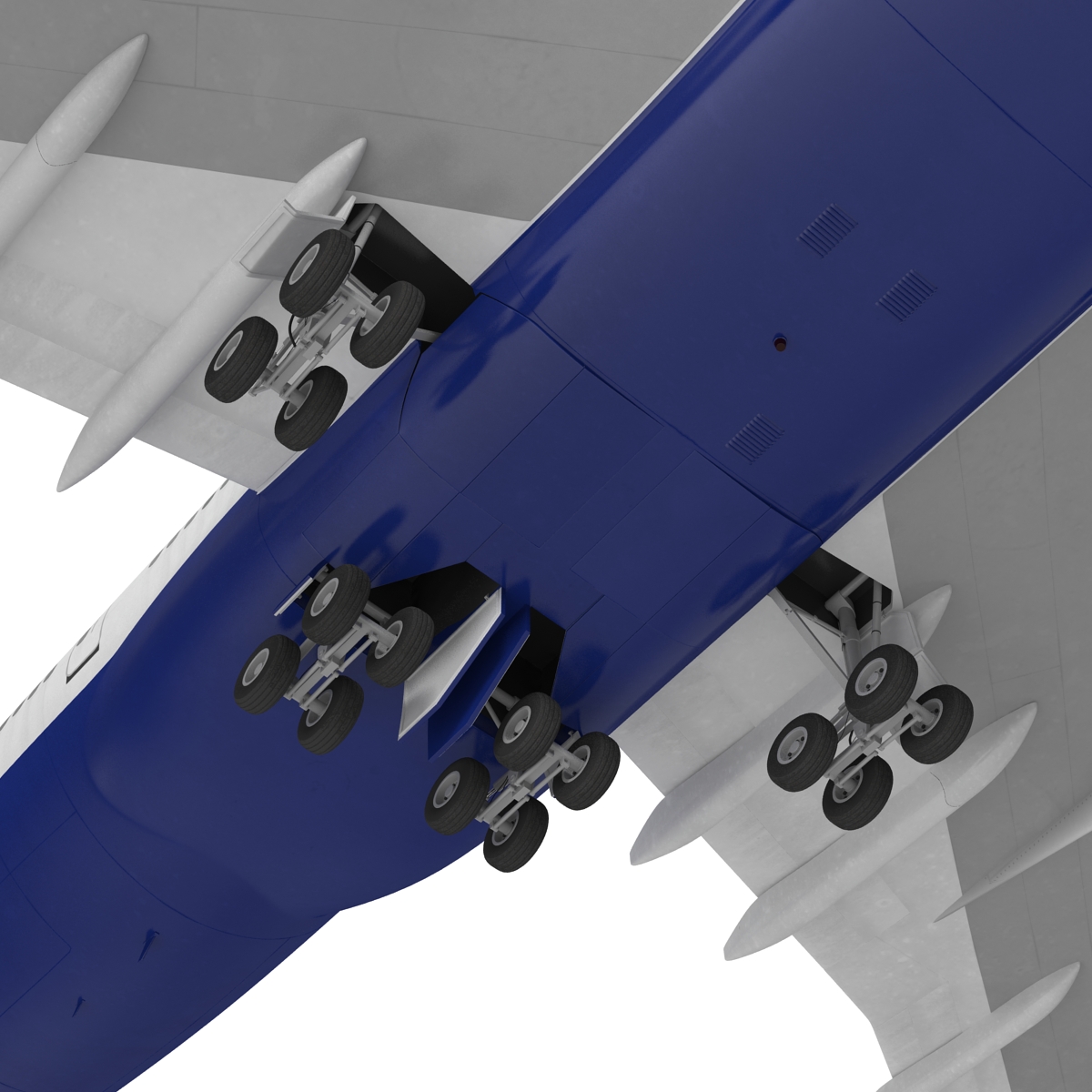 3D Boeing 747 100B British Airways