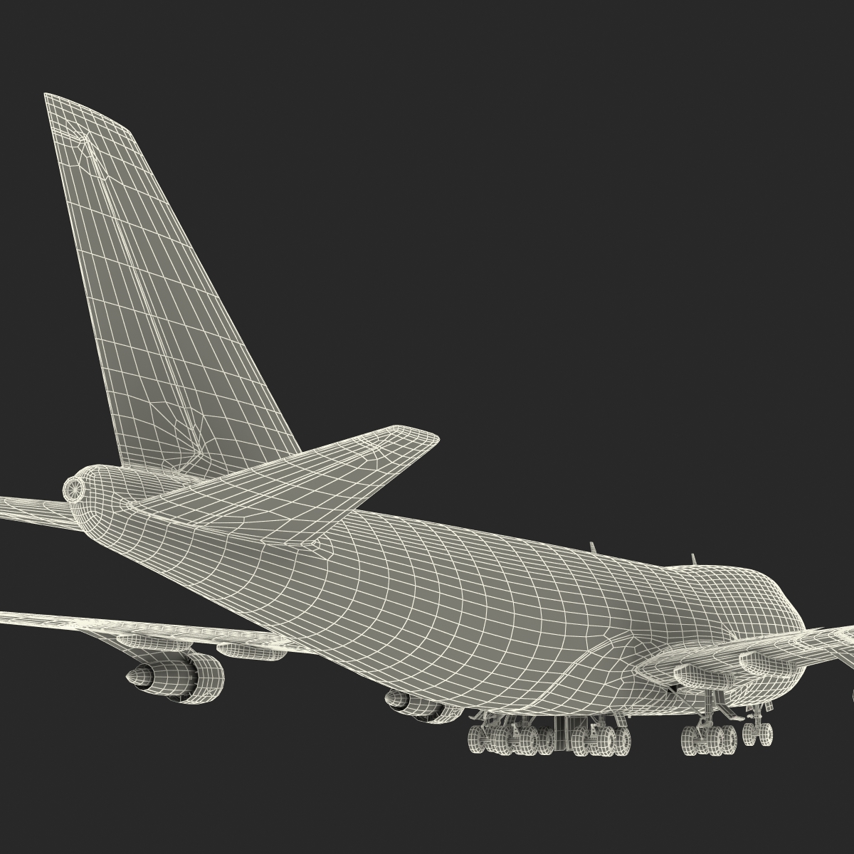 3D Boeing 747 100B British Airways