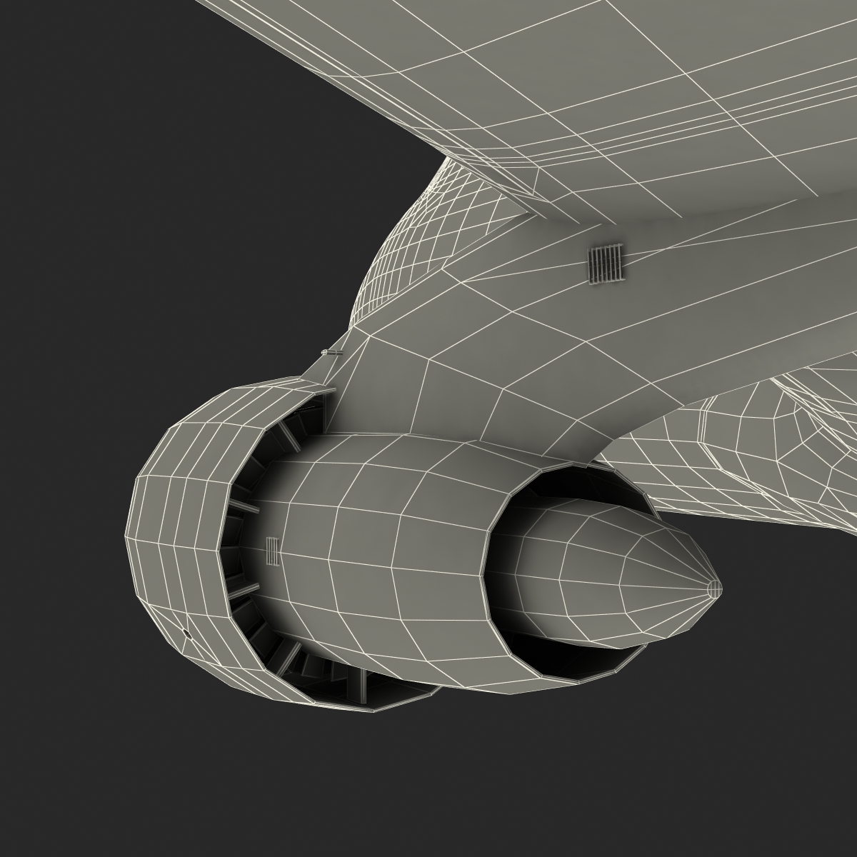 3D Boeing 747 100B British Airways