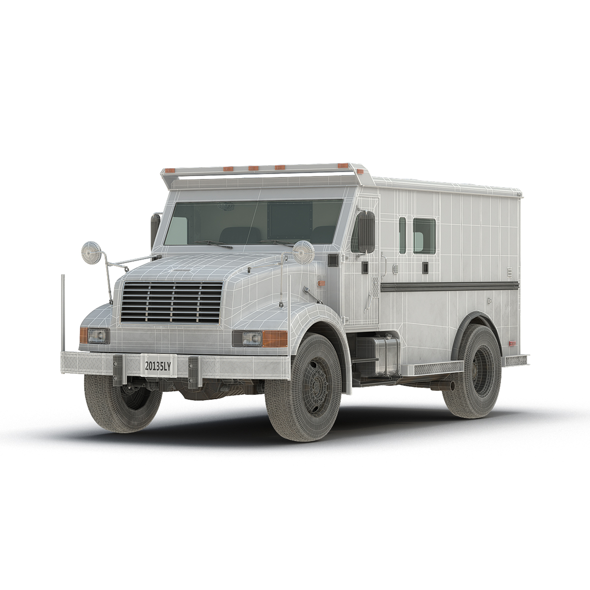 3D Bank Armored Car