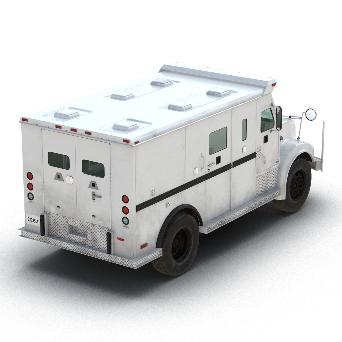 3D Bank Armored Car