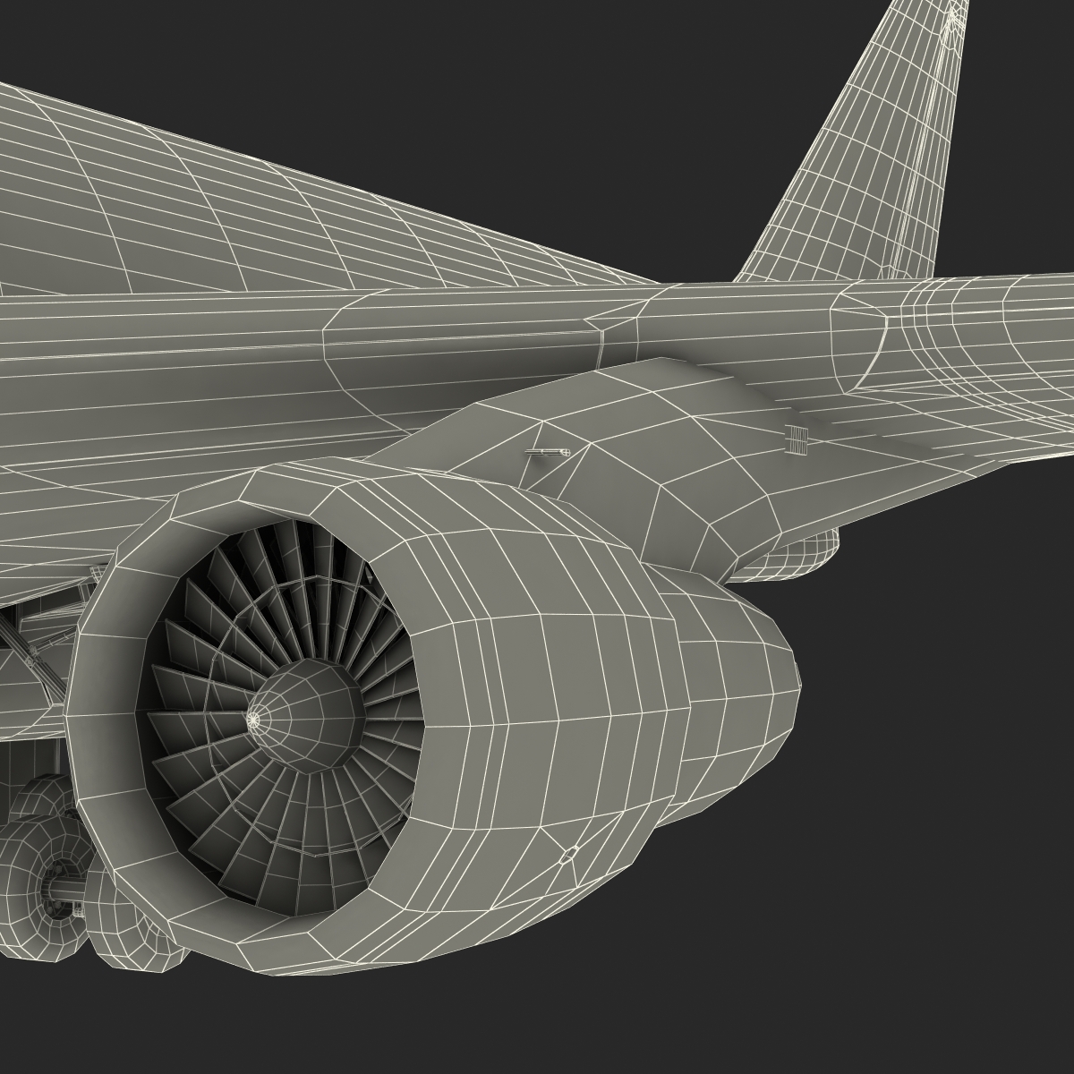 3D model Boeing 747 100B Lufthansa