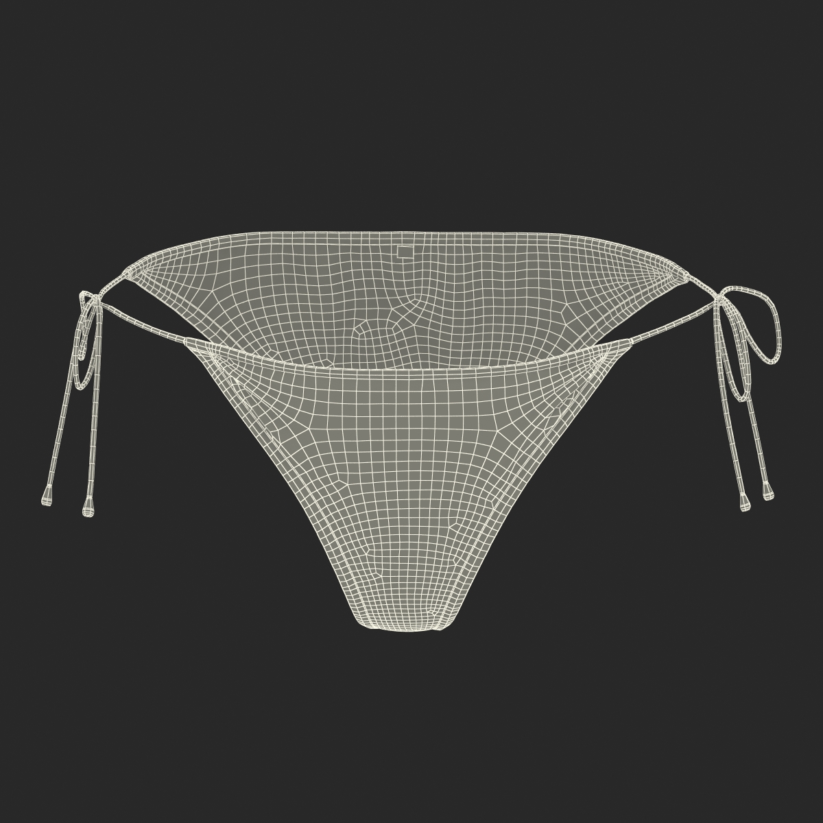 Womans Panties 3D model