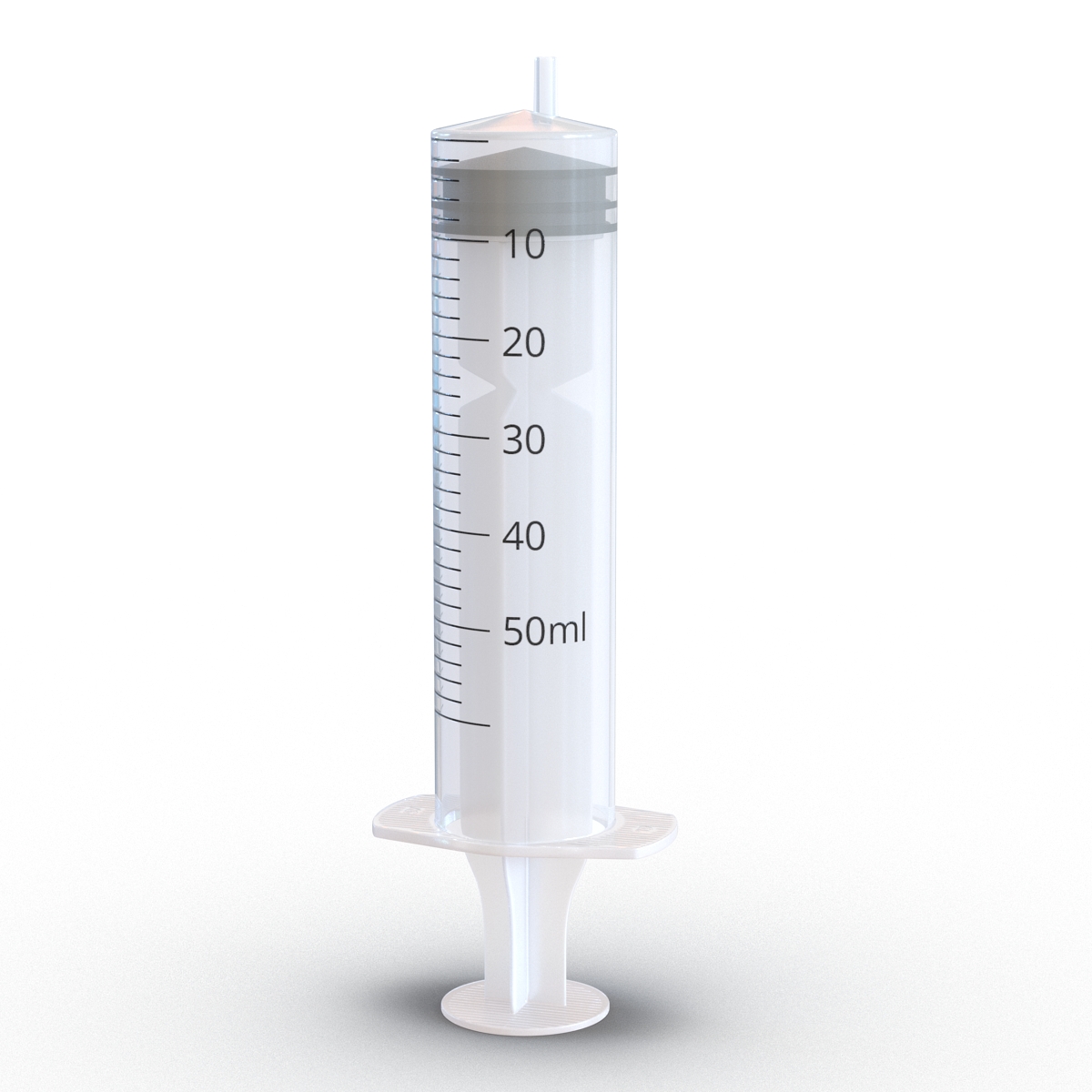 3D Disposable Syringe 50ml model