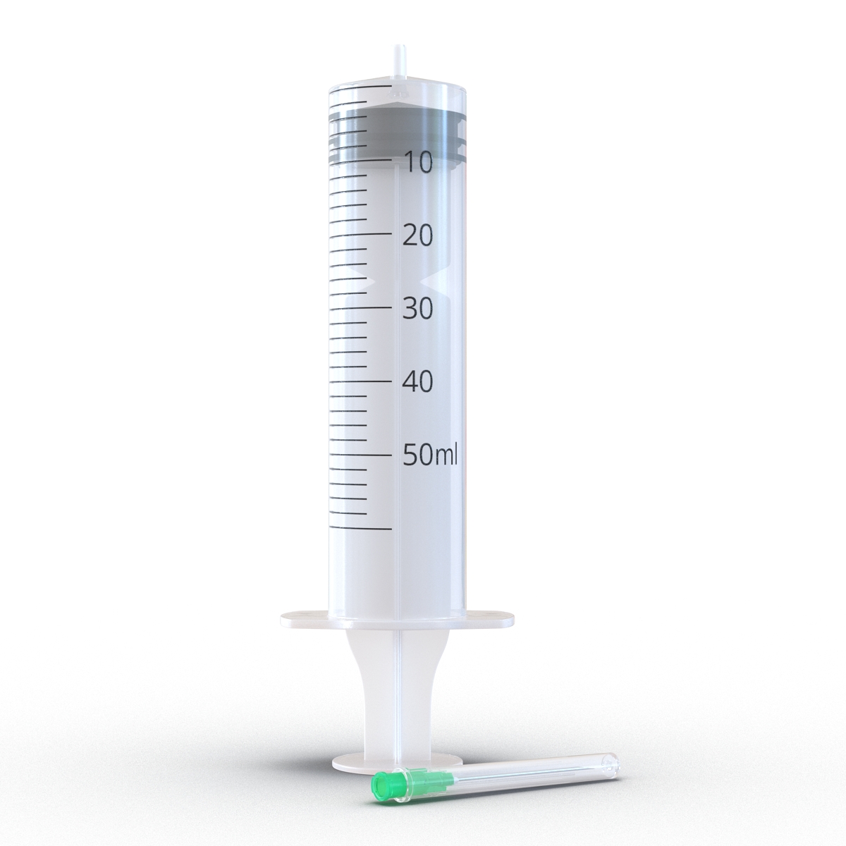 Disposable Syringe 50ml Set 3D