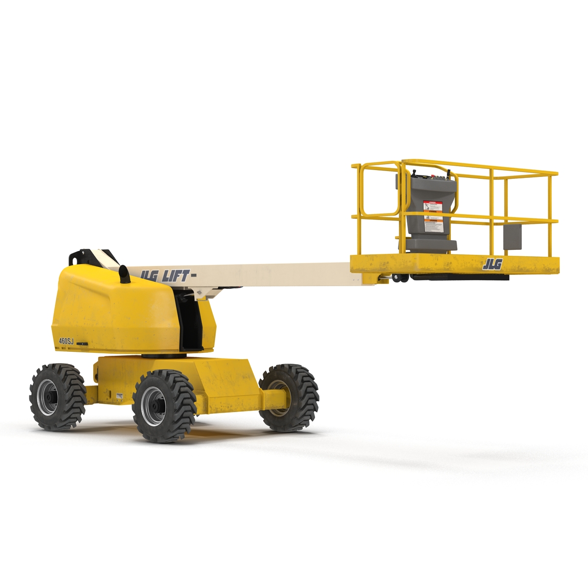 3D Telescopic Boom Lift JLG Yellow