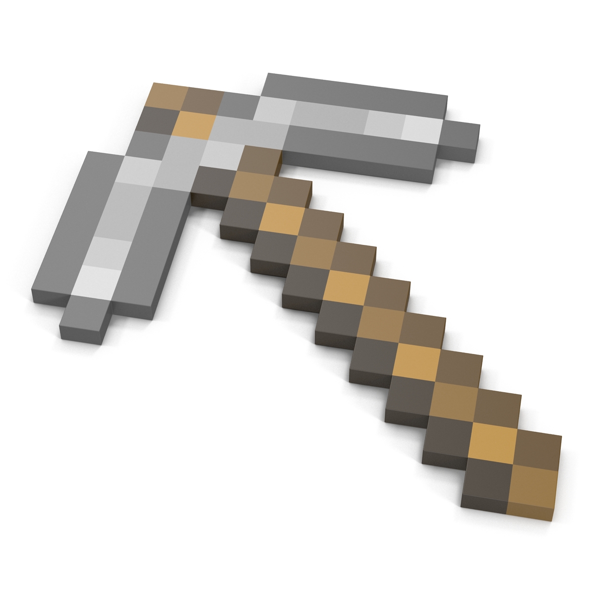 Minecraft Pickaxe 3D