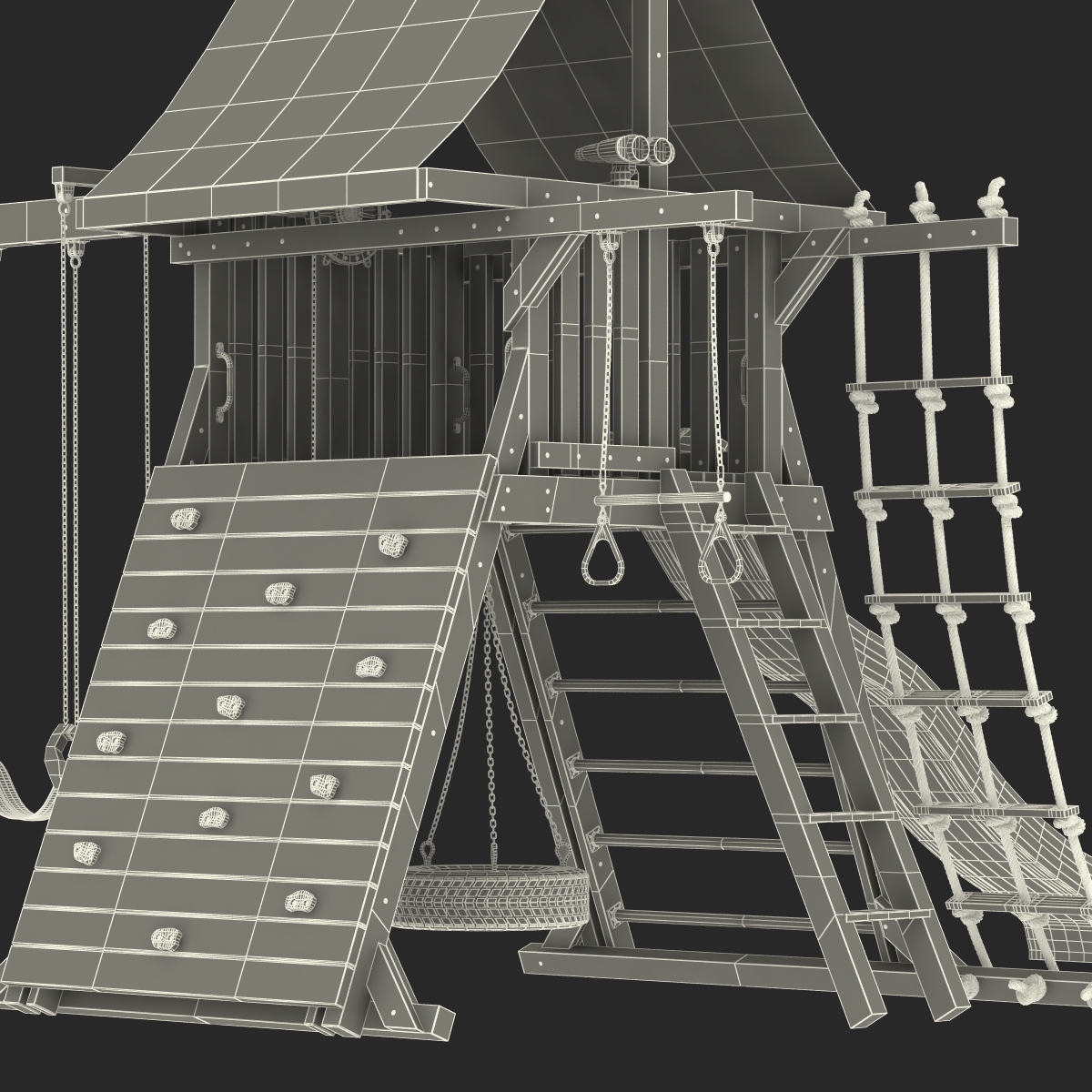 3D model Jungle Gym