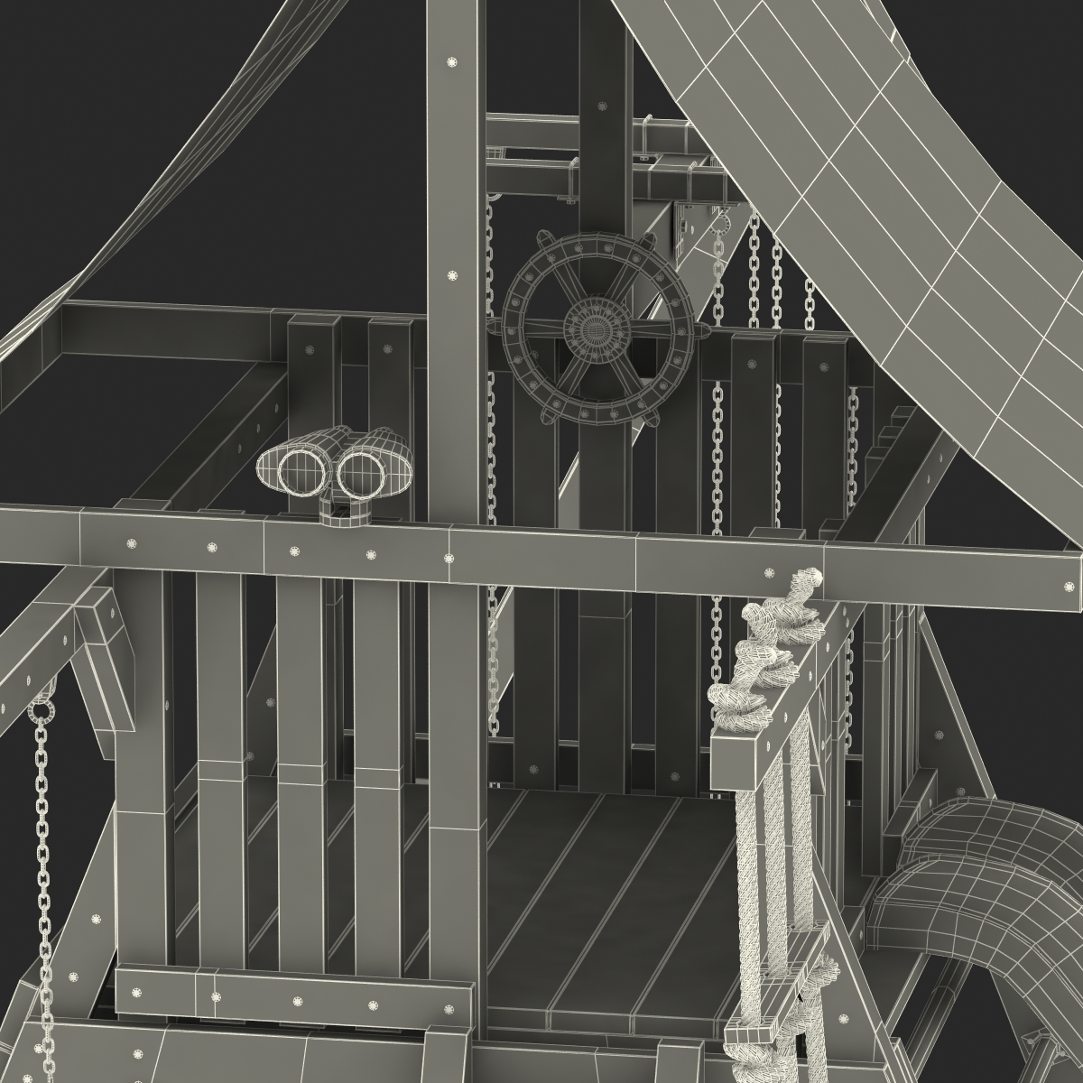 3D model Jungle Gym