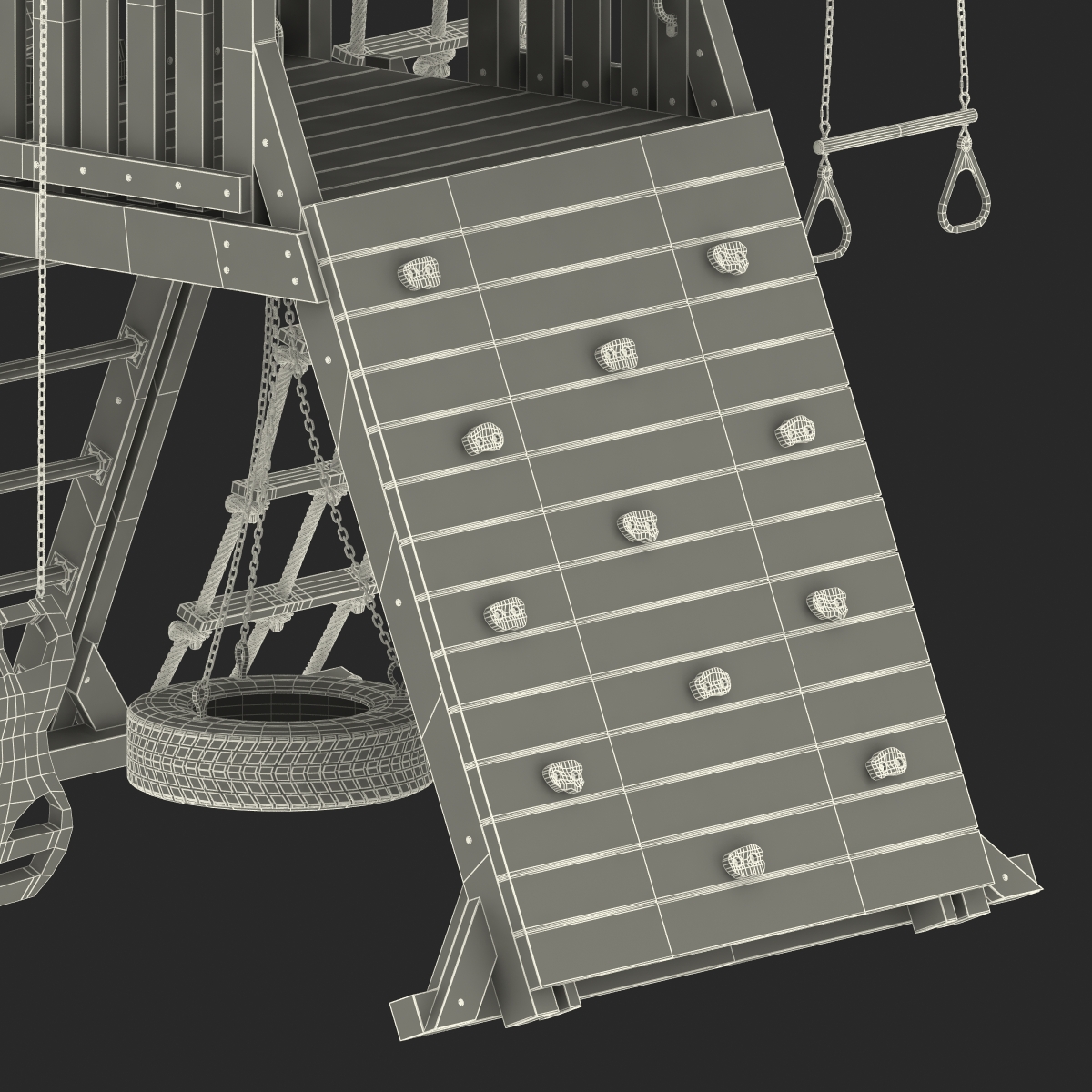 3D model Jungle Gym