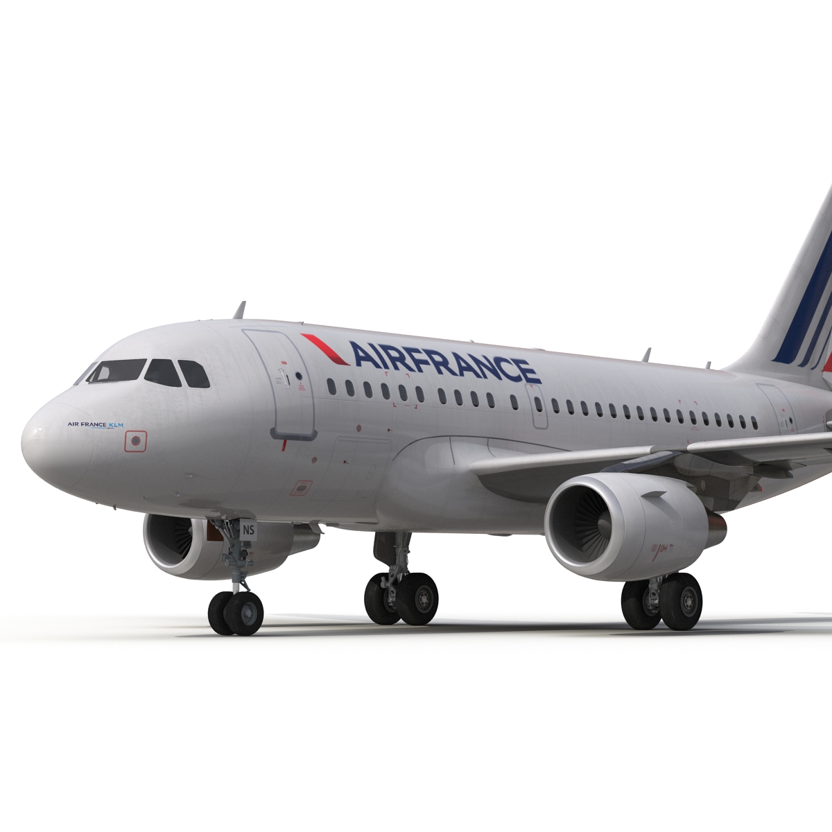 Airbus A318 Air France 3D