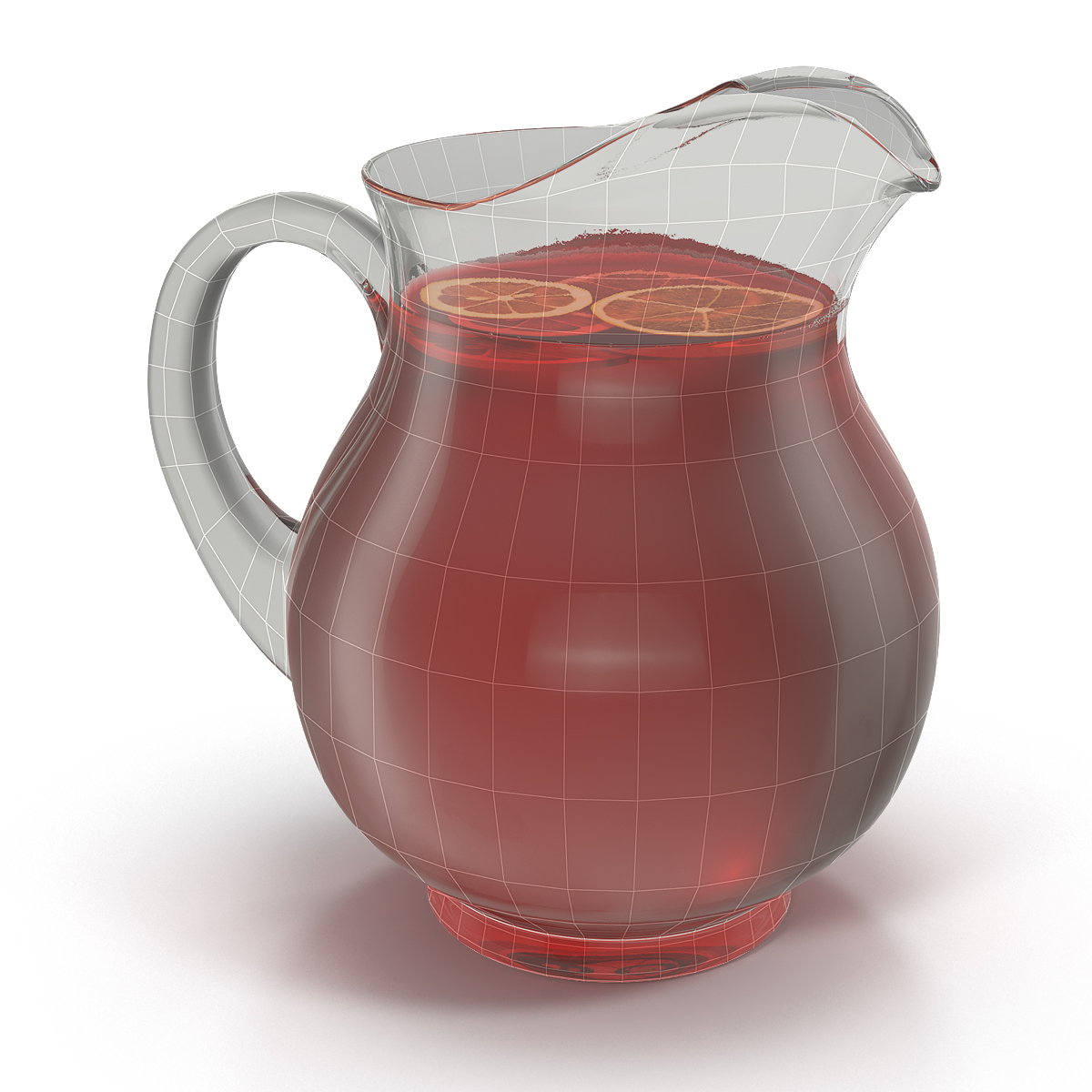 Fruit Punch Pitcher 3D model