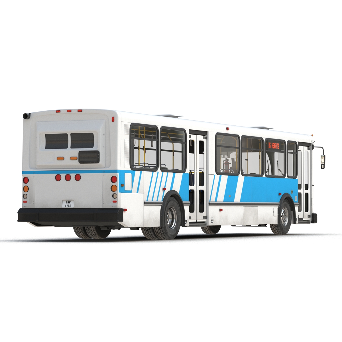 Orion V Transit Bus 3D model