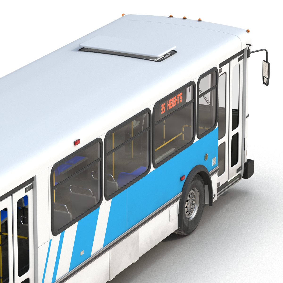 Orion V Transit Bus 3D model