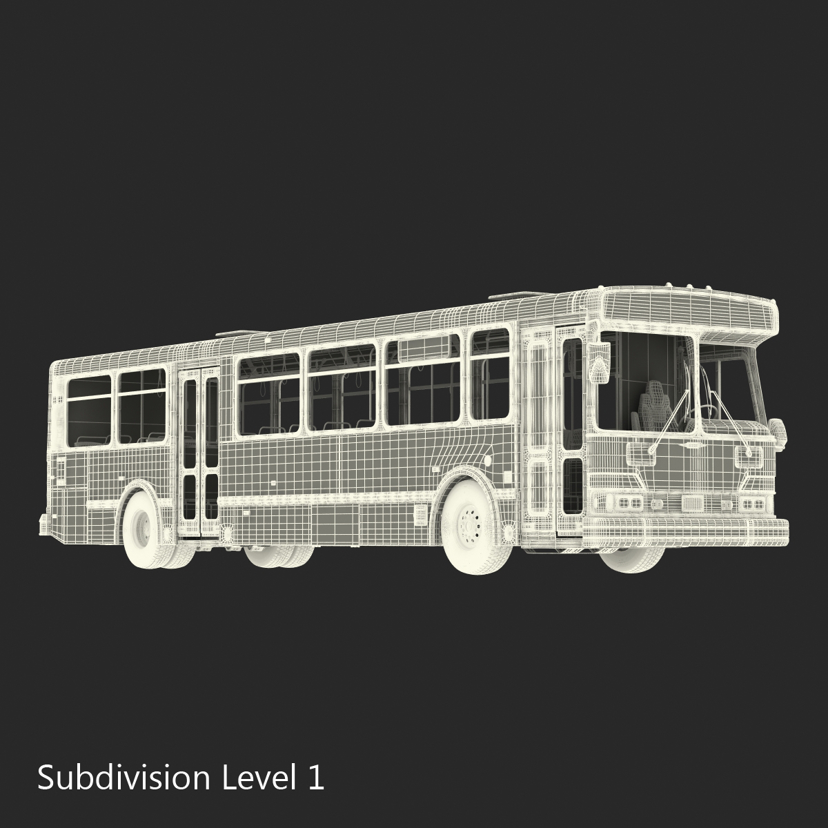 Orion V Transit Bus 3D model