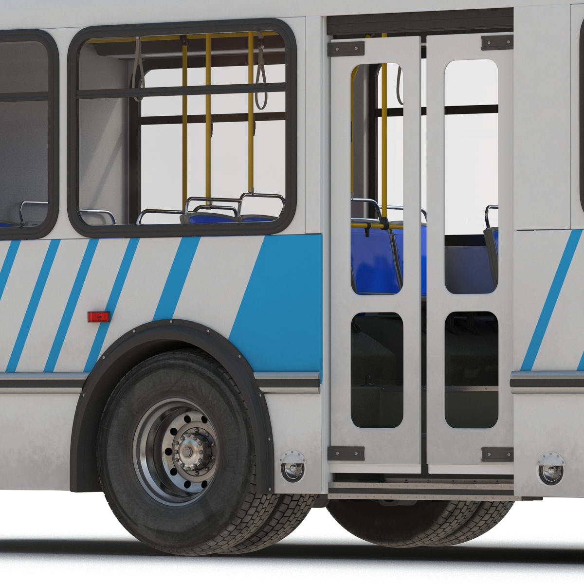 3D model Orion V Transit Bus Simple Interior