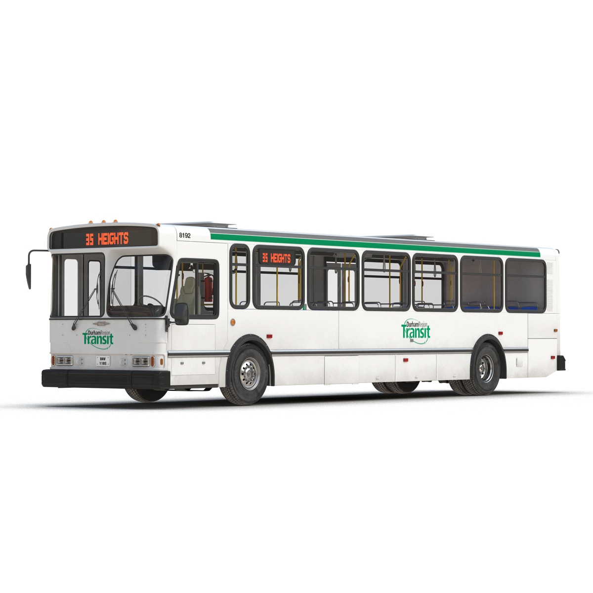 Orion V Transit Bus Durham Transit 3D model