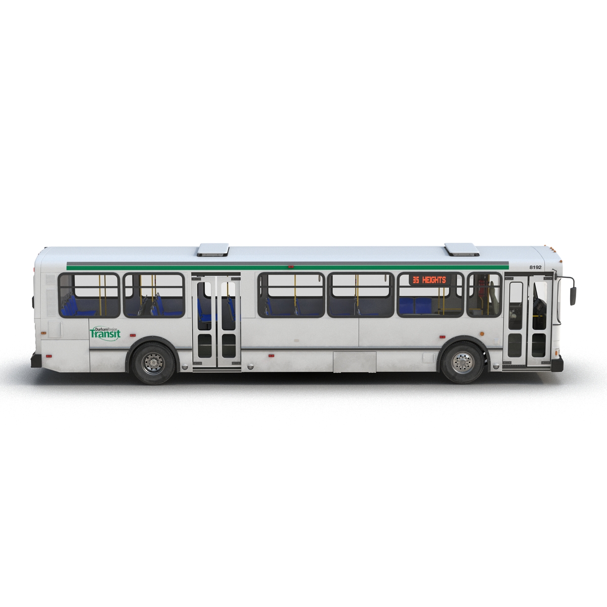 Orion V Transit Bus Durham Transit 3D model