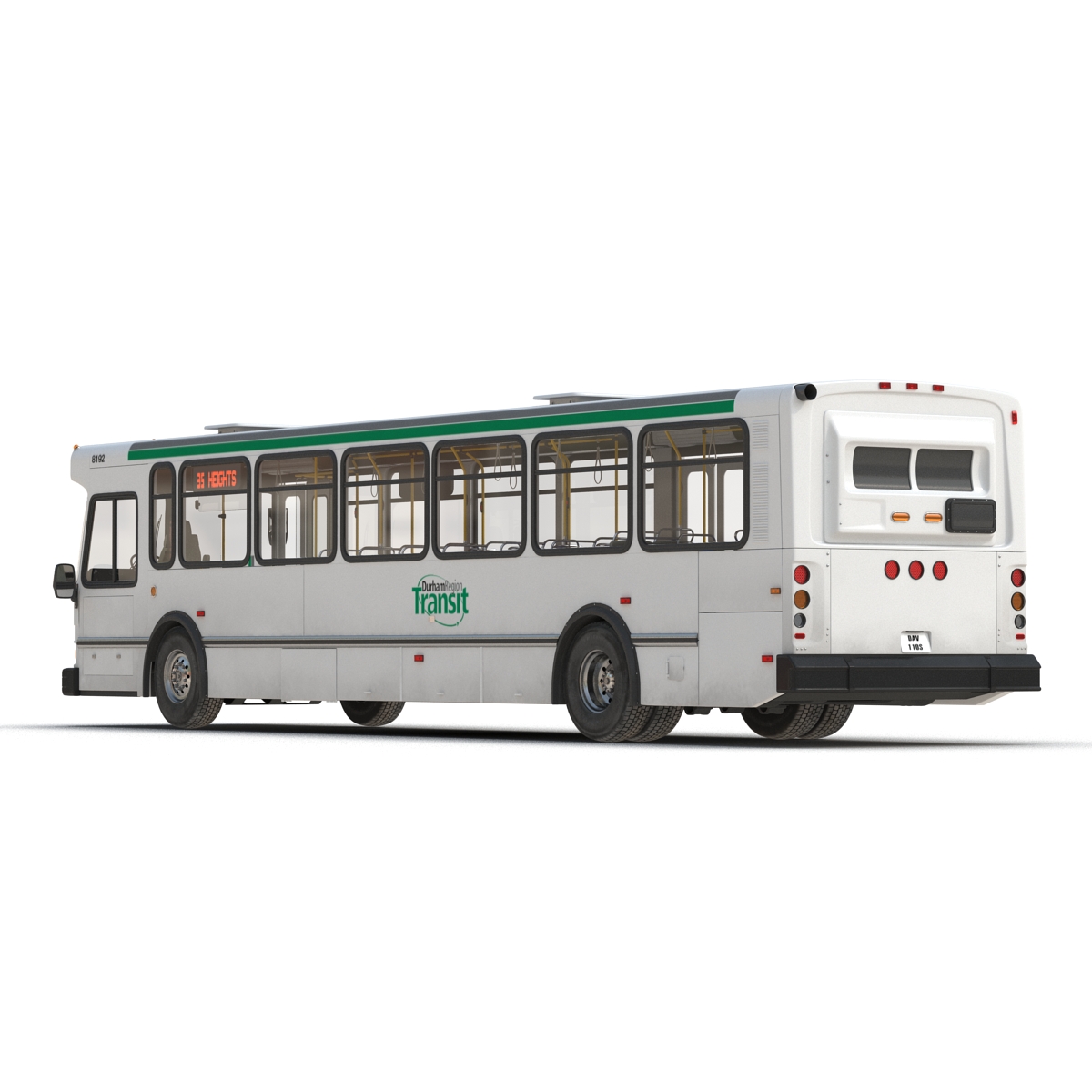 Orion V Transit Bus Durham Transit 3D model