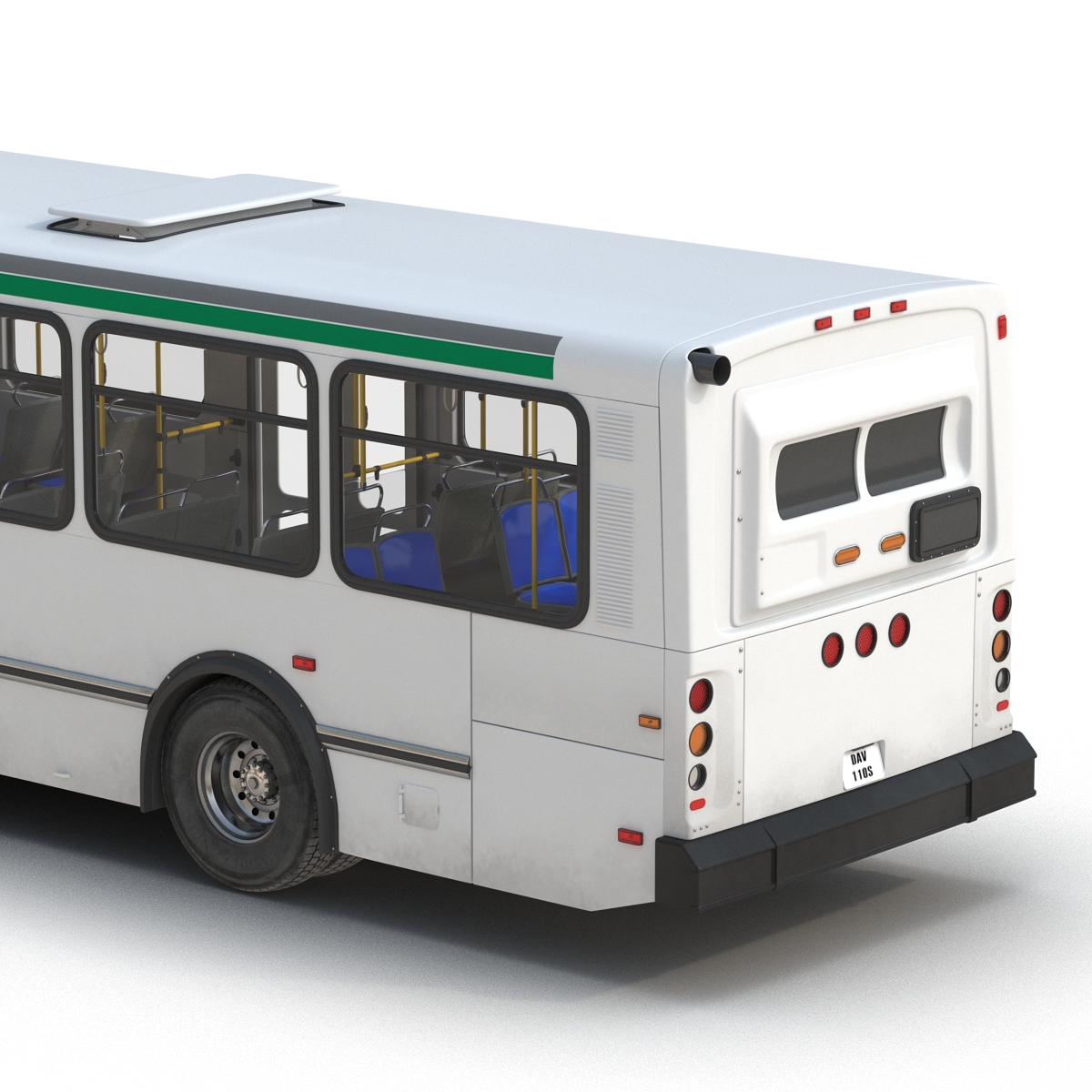 Orion V Transit Bus Durham Transit 3D model