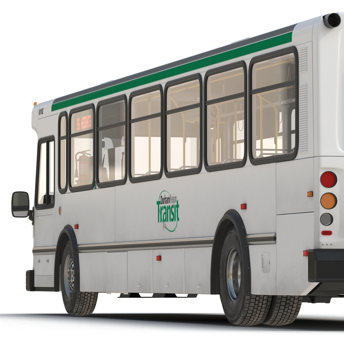 Orion V Transit Bus Durham Transit 3D model