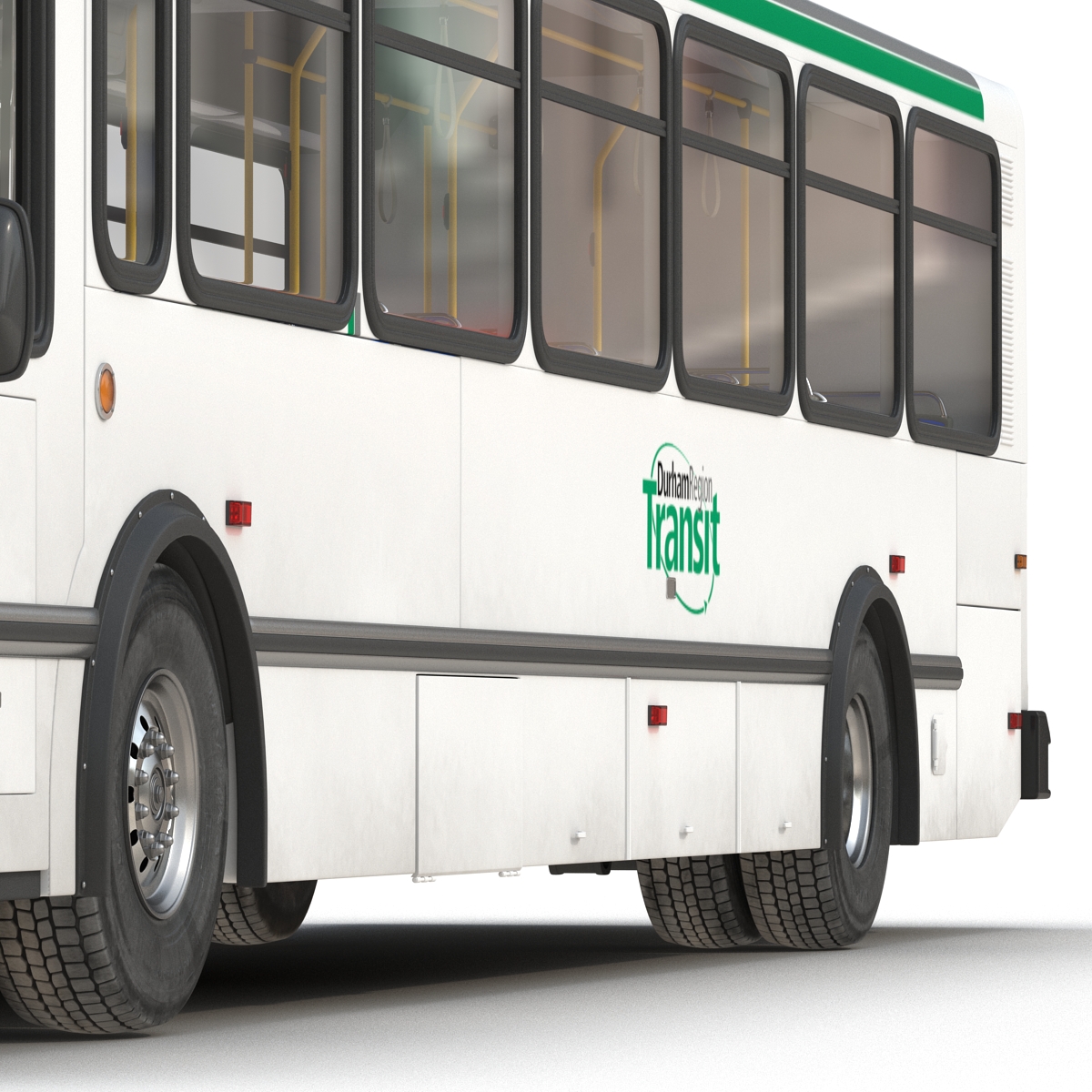 Orion V Transit Bus Durham Transit 3D model