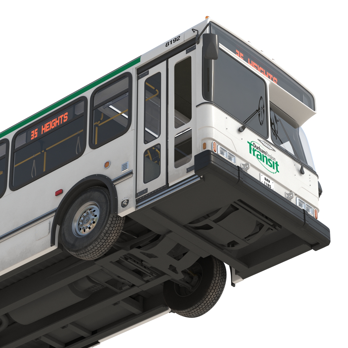 Orion V Transit Bus Durham Transit 3D model