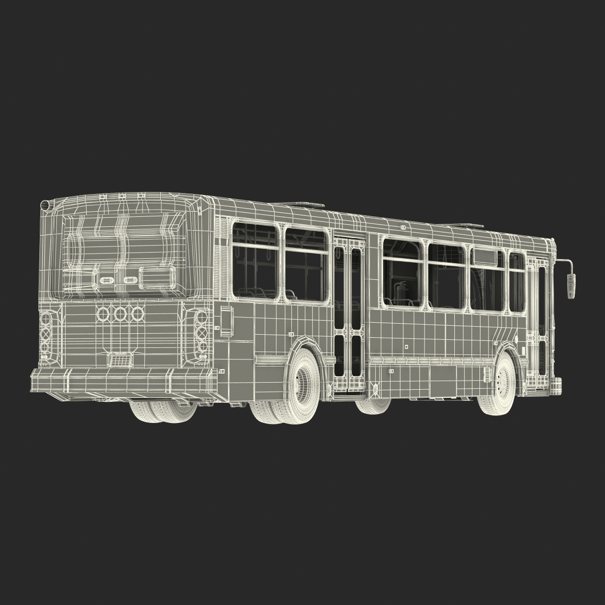 Orion V Transit Bus Durham Transit 3D model