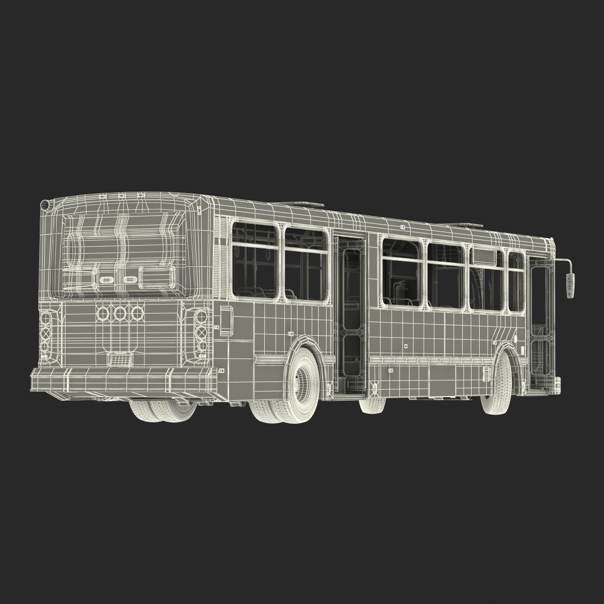 Orion V Transit Bus Durham Transit 3D model