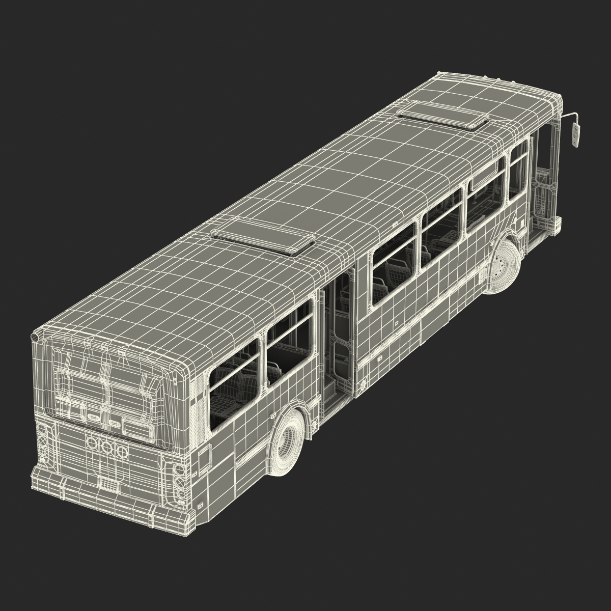 Orion V Transit Bus Durham Transit 3D model