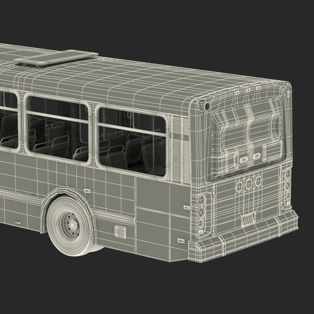 Orion V Transit Bus Durham Transit 3D model