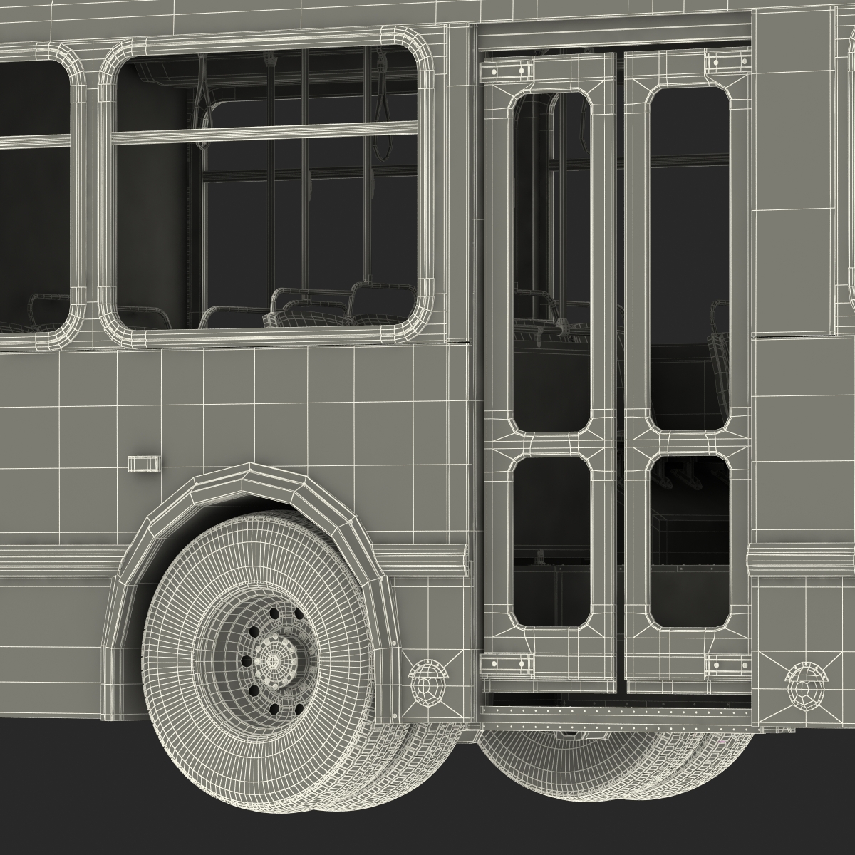 Orion V Transit Bus Durham Transit 3D model