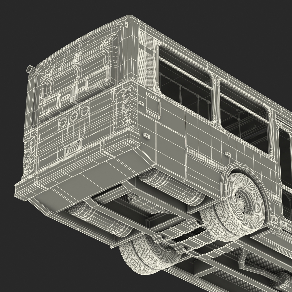 Orion V Transit Bus Durham Transit 3D model